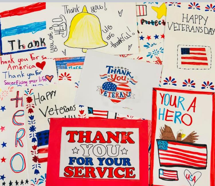Veterans Day Cards. Thank you for your service. Your a hero. 